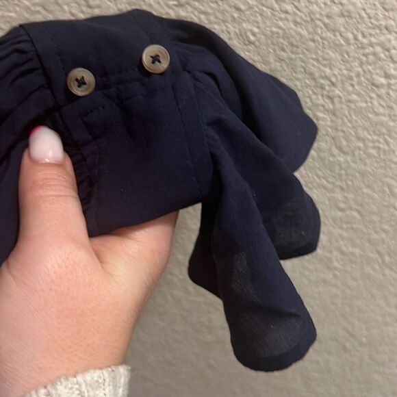 ✨Anthro Maeve Ruffled-Cuff Button Down Top✨ - Picture 11 of 11